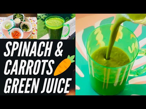 spinach-carrots-healthy-&-nutritious-green-juice|-weight-loss-drink