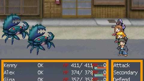 RPG MAKER 2003 : IFWMG combat test 2