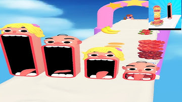 PANCAKE RUN 💥💕 - All Levels Gameplay Walkthrough Android, iOS