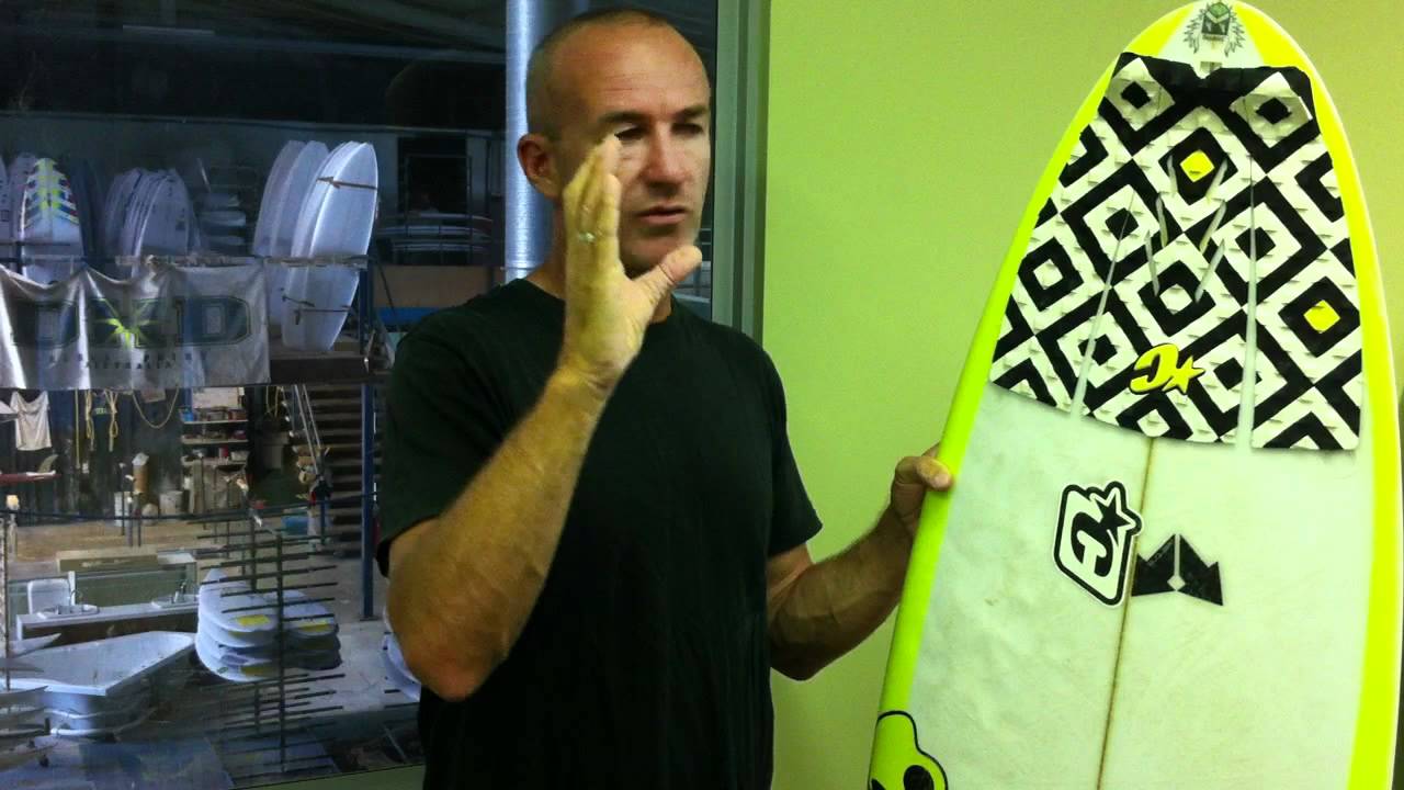 DHD Mick Fanning Sweet Spot Surfboard - YouTube