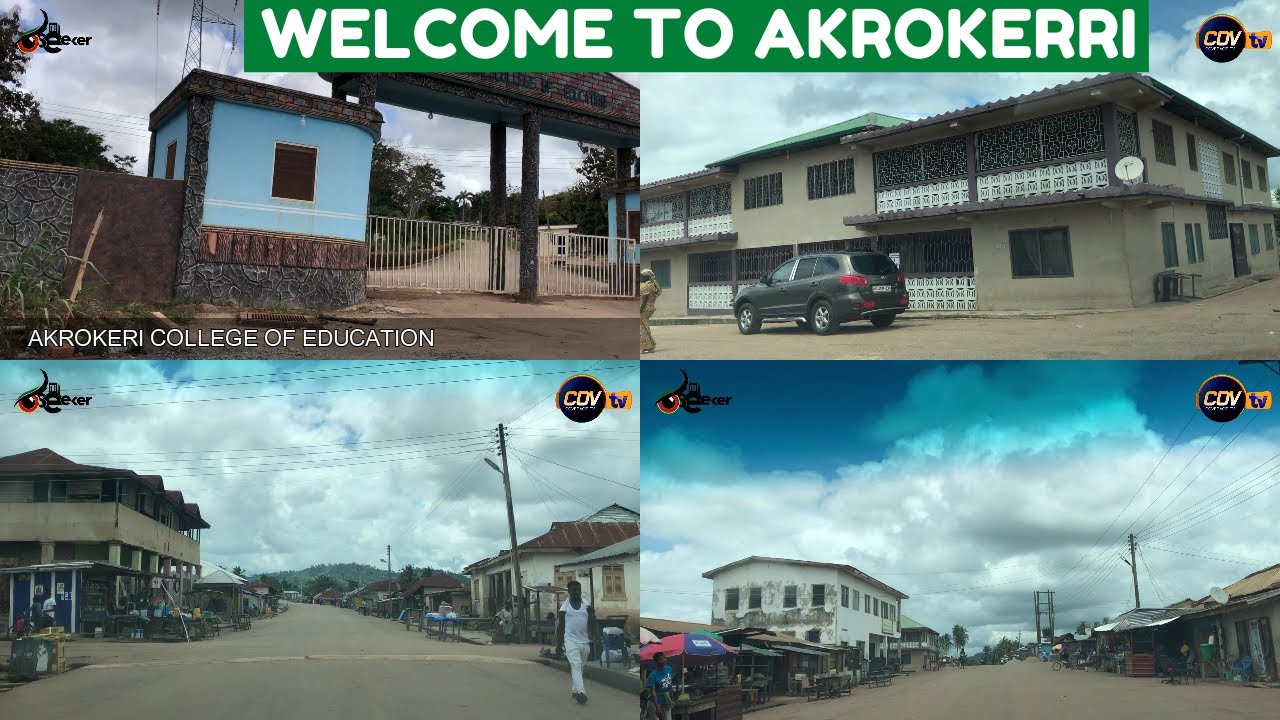 ADANSI AKROKERRI in the Ashanti Region of Ghana.