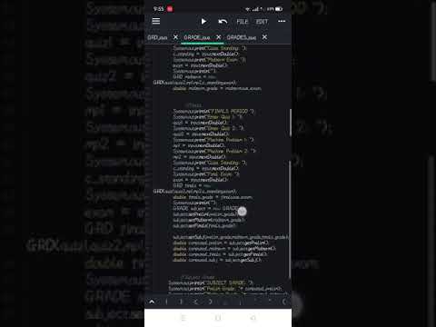 MP 3.1 Grading System with user input