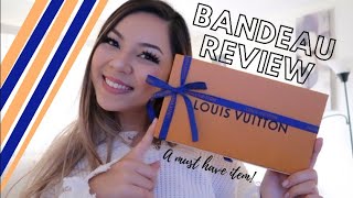 LOUIS VUITTON MONOGRAM CONFIDENTIAL BANDEAU UNBOXING/Must have Item and how  to keep it like new/Cari 