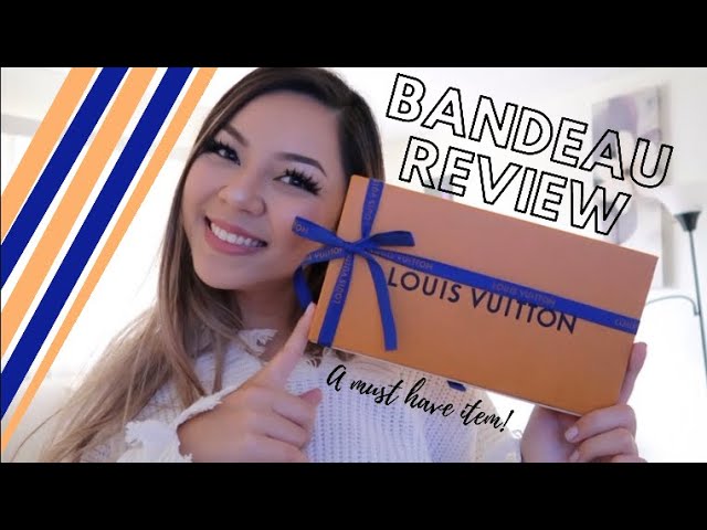 LOUIS VUITTON MONOGRAM CONFIDENTIAL BANDEAU UNBOXING/Must have Item and how  to keep it like new/Cari 