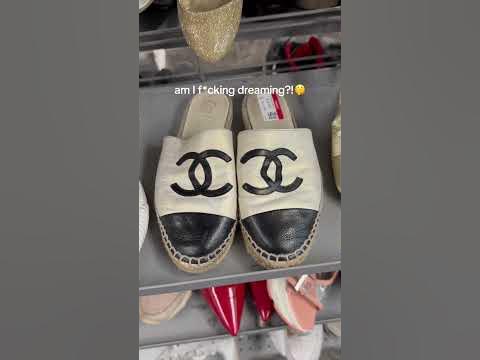 BELIEVE IT OR NOT I FOUND CHANEL #thrifted #chanel #chanelshoes - YouTube