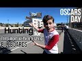 Hunting for The Dangerous Book for Boys Billboards | Oscars Day