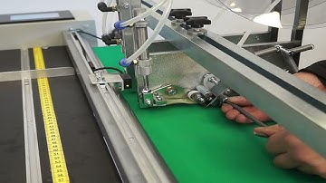 Paperfor FTD-1 tape applicator adjustments