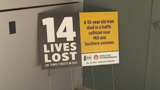 Tempe calls attention to deadly crashes with new sign campaign