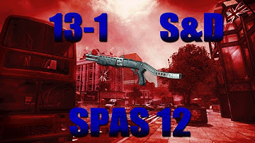MW3: 13-1 S&D & Spas-12 Quickie (Gameplay/Commentary)
