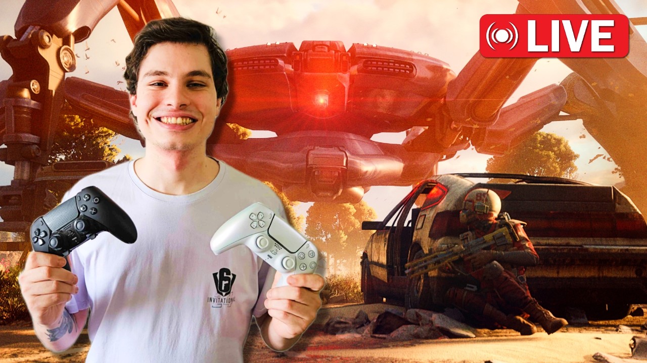 🔴 AO VIVO - AMANHÃ TEM UPDATE no ARC RAIDERS!! (PS5)
