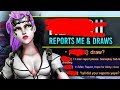 He reports me and draws game  aimbottz overwatch top 500 widowmaker gameplay