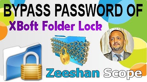 How to bypass password protection of XBoft Folder Lock and recover data?