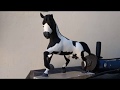 Cavalo de papel Machê /  como fazer cavalo de papel machê.