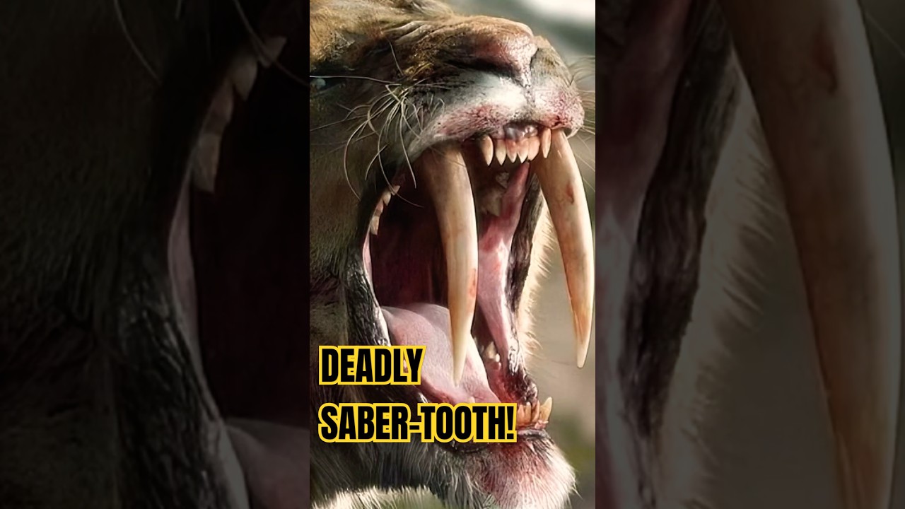 Fierce Predator: The Saber-Toothed Cat