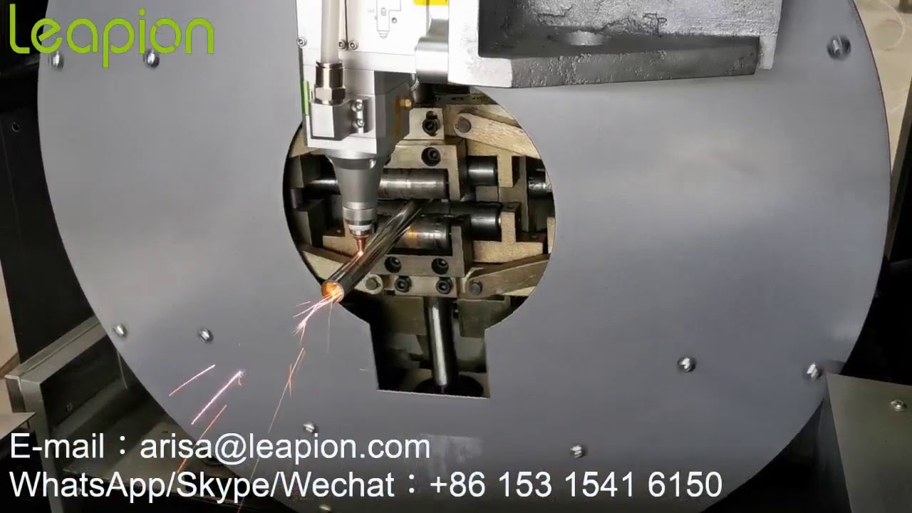 LF-T professional tube laser cutter work on 16mm small diameter tube