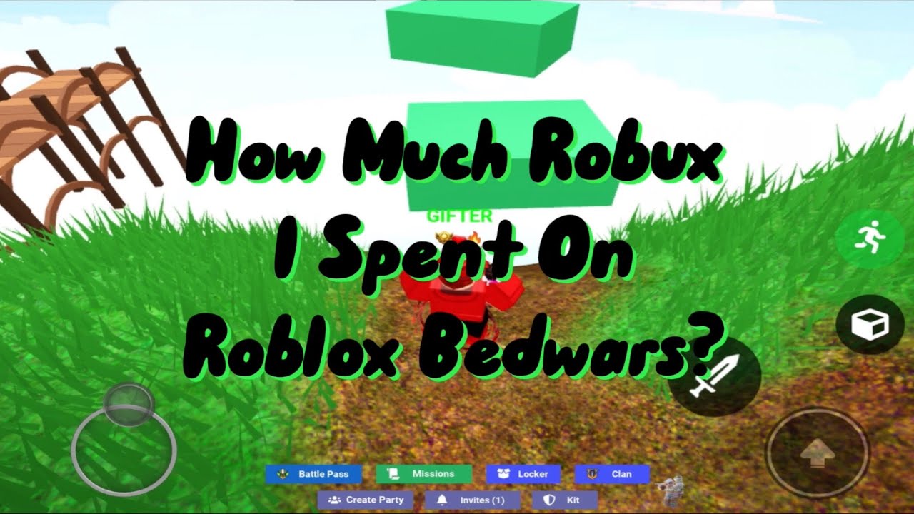 How much did i spend on roblox bedwars original youtube