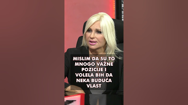 Zorana Mihajlović - Zorana Mihajlović o Ani Brnabić