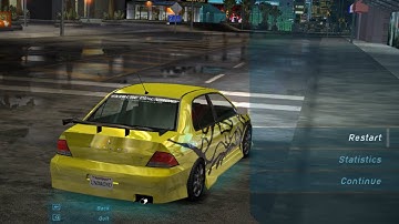 NFS Underground Definitive Edition Part 9 | Hard DIfficulty | Manual Transmisison | Lancer