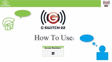 GSwitchAccessNumbers - G-WEB- Centurion Systems