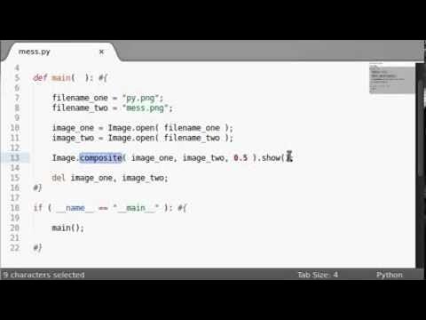 Python [PIL Image] 04 Composite - YouTube image.