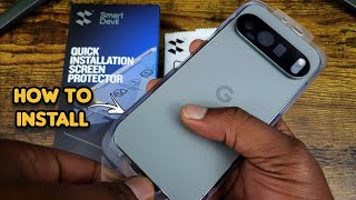 Installing Smart Devil Screen Protector (Flawless Application) for Google Pixel 9 Pro!!