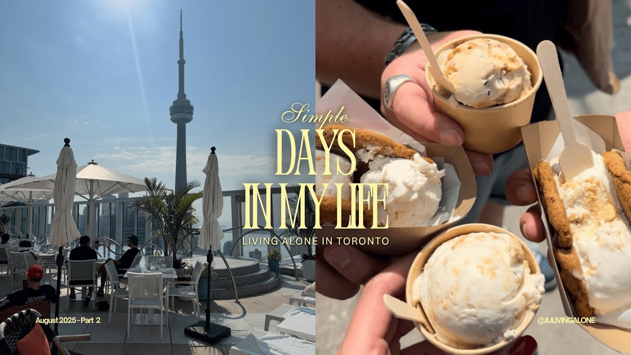 Простые дни из моей жизни, когда я живу одна в Торонто