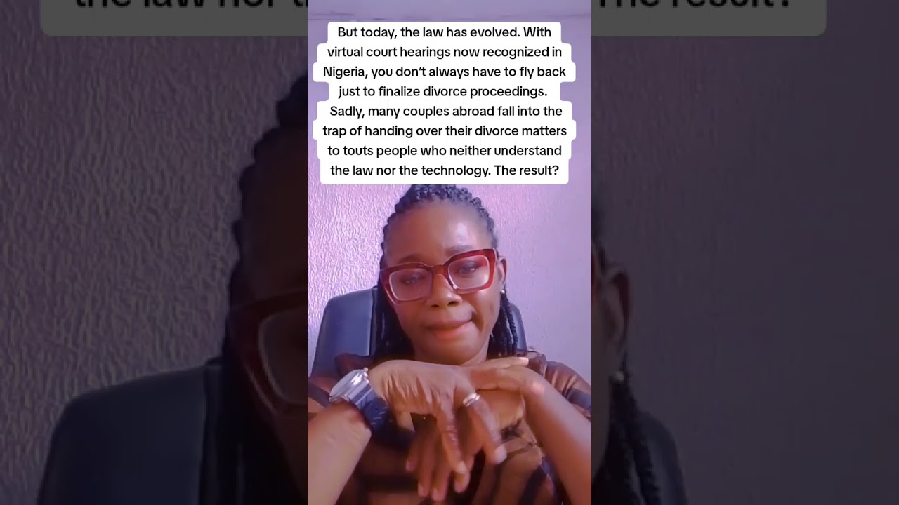 physical presence for divorce 