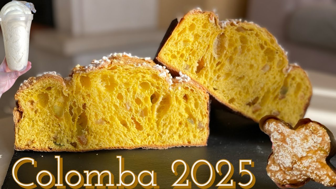 Colomba 2025 con lievito madre o li.co.li