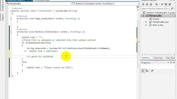 FileUpload Control In ASP.NET Web Forms