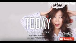 Miniatura de vídeo de "TODAY Female Ver  Khmer Original song"