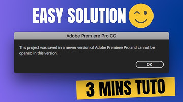 This project was saved in a newer version of adobe premiere pro (SOLVED!)