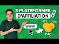 3 plateformes daffiliation pour gagner 50jour  gagner de largent sur internet 2024