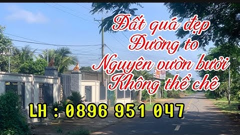 Cho Con đi học nước Ngoài Anh Trung kêu bán mảnh đất mặt tiền vườn trái cây quá đẹp tại Kim Long .