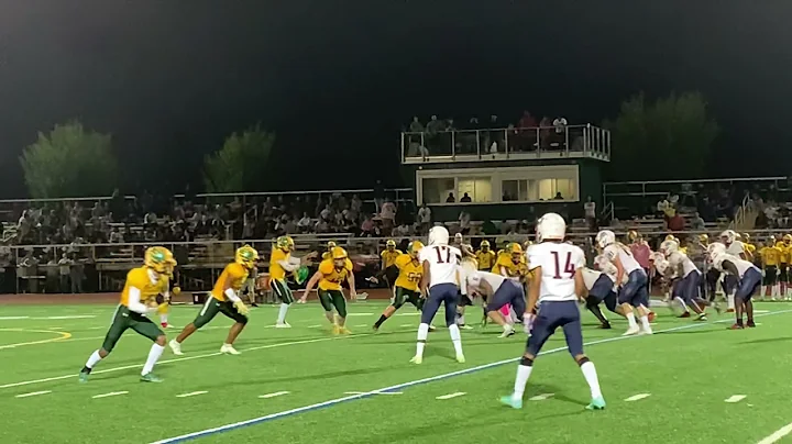 Fiorenza TD pass to Nicholson Franklin/Dundalk foo...