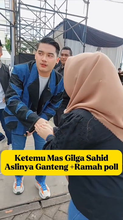Gilga Ramah Poll ketemu Fans #gilgasahid #gildcoustic #konser #gilpy #happyasmaraterbaru