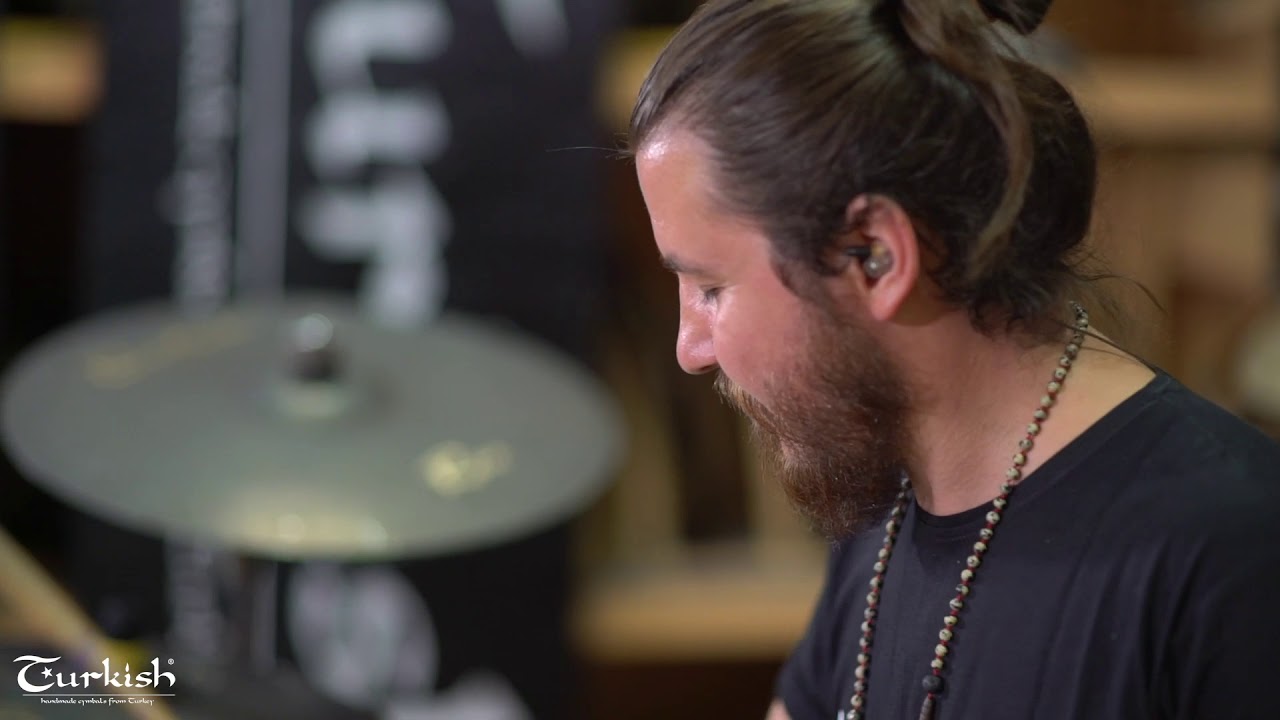 Turkish Cymbals Raw Dark Series ( Basic Pattern 2 )