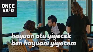 Hayvan Otu Yiyecek, Ben Hayvanı Yiyecem Baht Oyunu Once Said