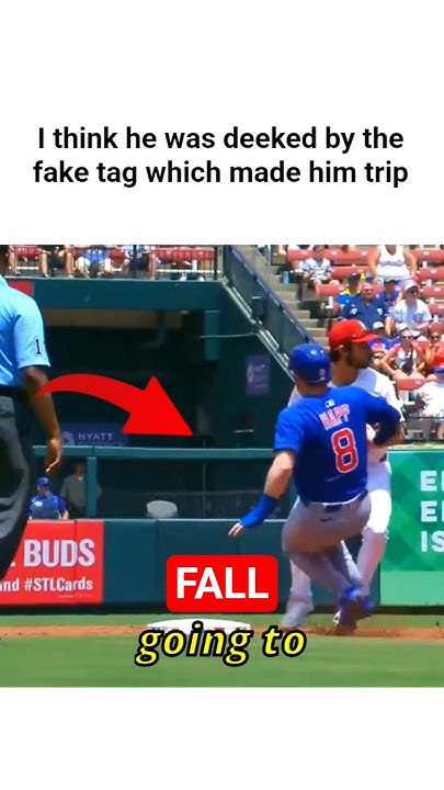 image of Fake Tag Deeked Him #baseball - YouTube