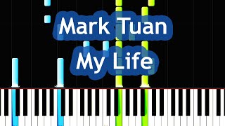Mark Tuan - My Life  Piano Tutorial screenshot 1