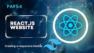 Create a responsive Navbar with Tailwind CSS | Create a website with React.js and Vite pt.4