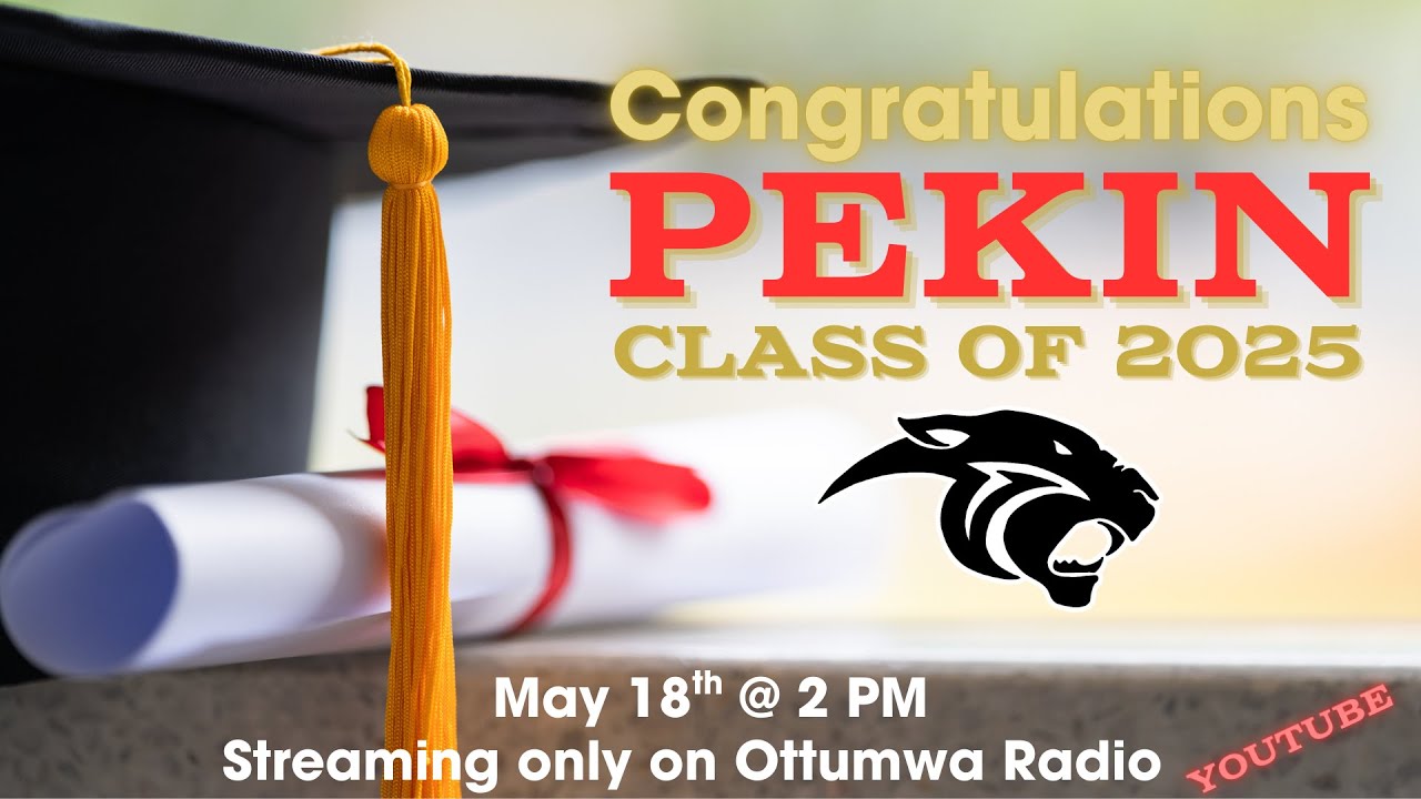 Pekin Class Of 2025 Graduation Ceremony Live Stream - YouTube