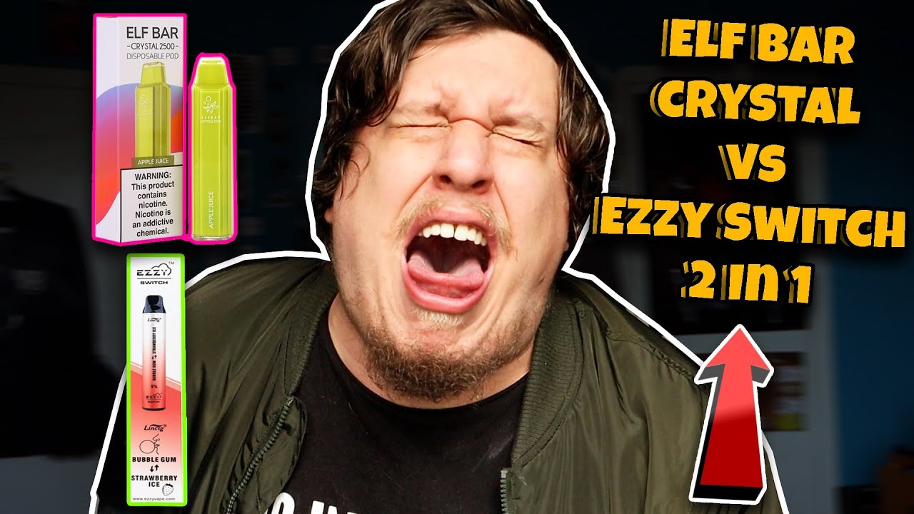 Elf Bar Crystal Disposable Pod vs Ezzy Switch 2 in 1 Review