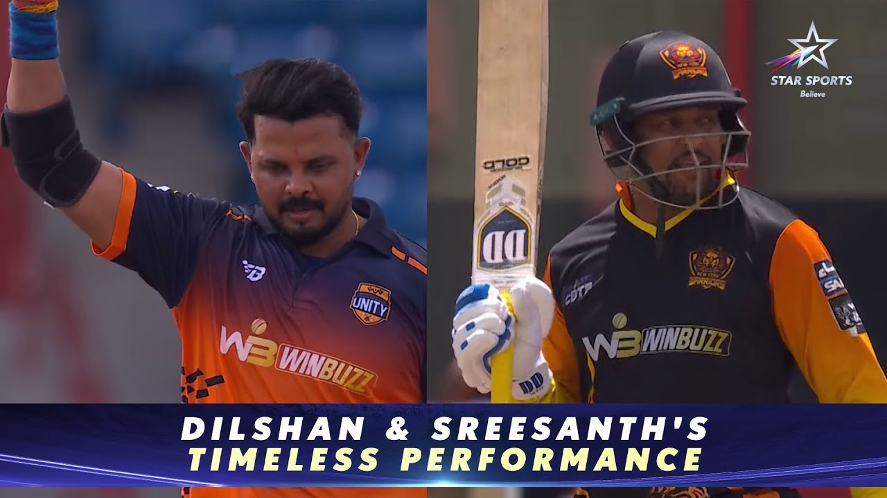 US Masters T10 2023 Reminiscing the Cricketing Glory of Tillakaratne Dilshan and Sreesanth