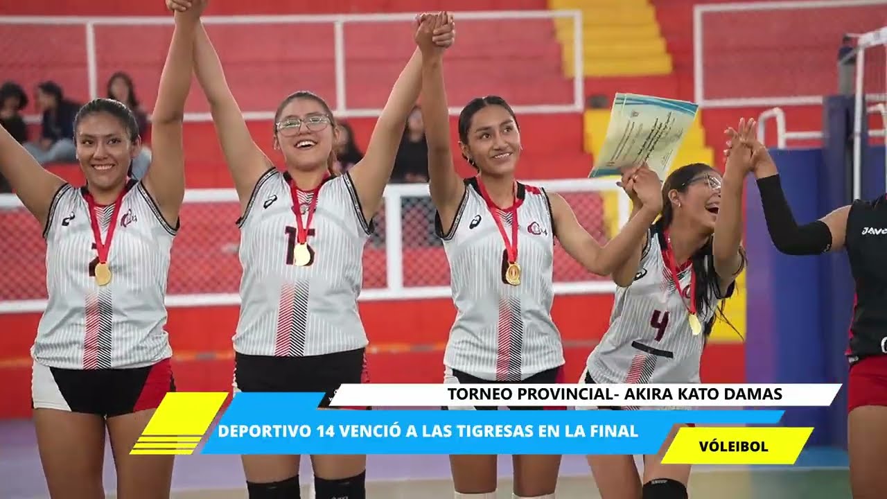 DEPORTIVO 14 VENCIÓ A LAS TIGRESAS EN LA FINAL