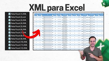 Como Importar Nota Fiscal XML para Excel e Salvar todas em uma Tabela Geral