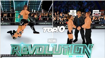 Wr3d 2k22-AEW Revolution 2022 top 10 moments