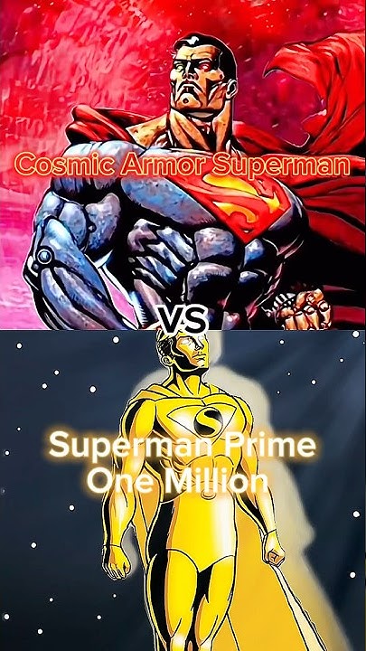 Cosmic Armor Superman Vs Superman Prime One Million Cosmic Armor Superman vs Superman Prime One Million #superman #dccomics