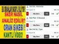 İddaa tek maç nasıl oynanır ? - YouTube