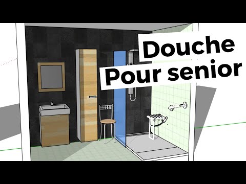 Remplacer baignoire par douche pour senior sans gros travaux