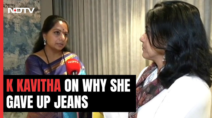 BRS Leader K Kavitha Says She Will Always Be Her Daddy's Girl
